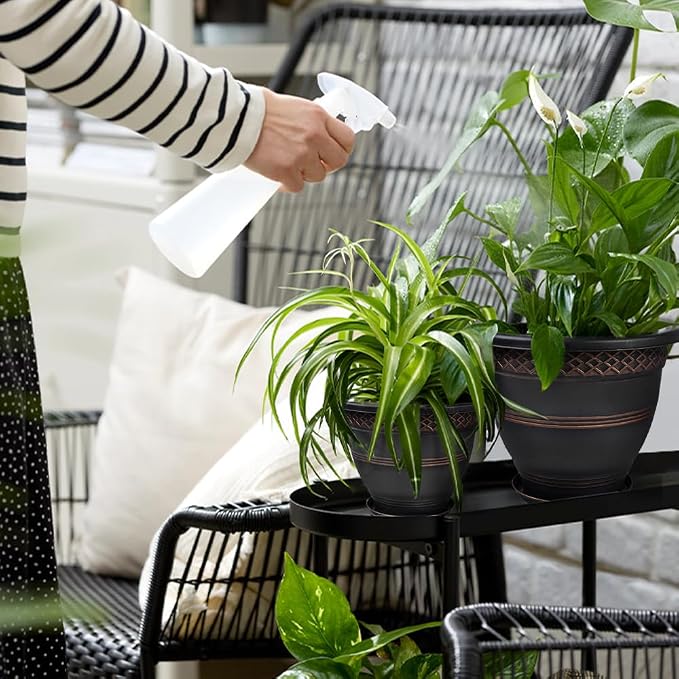 12 Inch Plaid Plant Pots 4 Pack - Image 5