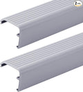 Briwooody 2 Packs Residential Threshold Cap 36'' Traditional Fixed Vinyl Cap by Briwooody