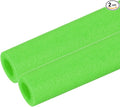PATIKIL Pipe Insulation Foam Tube Foam Pipe Tubing Covers Green 2Pcs | 1" ID x by PATIKIL