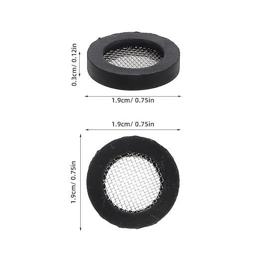 24Pcs Rubber Filter Washers - Image 2