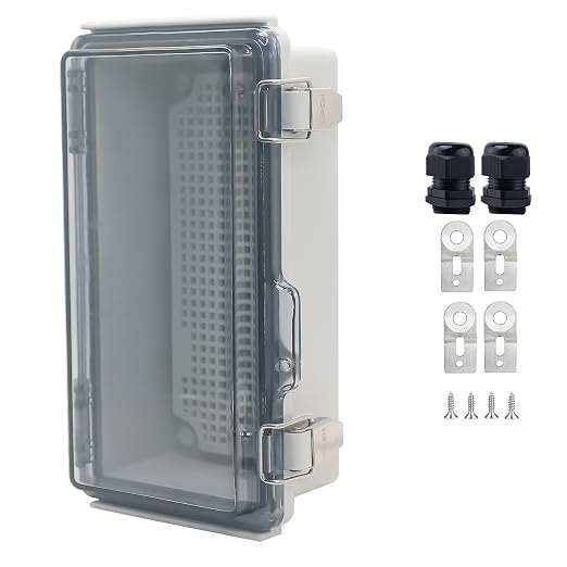 Waterproof Junction Box, ABS Plastic Electrical Box by LuSumtly