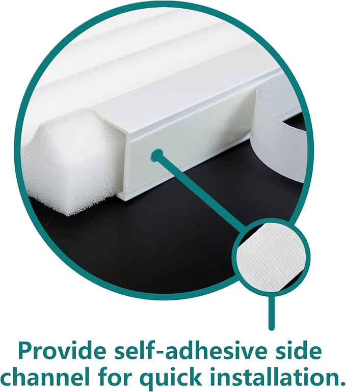 Daisypower Window Air Conditioner Foam Insulating Panels Kits, 17 Inch x 9 Inch - Image 4