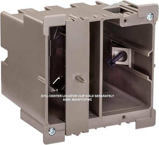 SmarToggle Two Gang Retrofit Wall Box – Old Work Electrical Box - Image 3