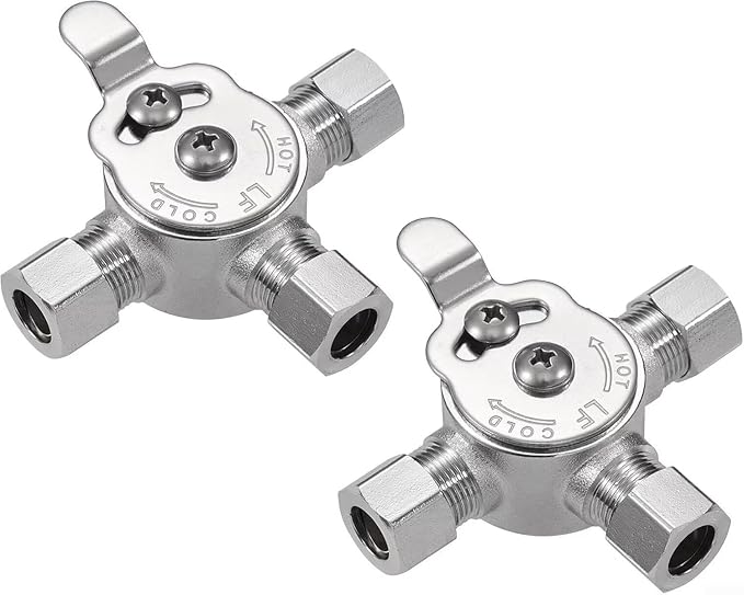 Thermostatic Mixing Valve 3/8" Brass by Unknown