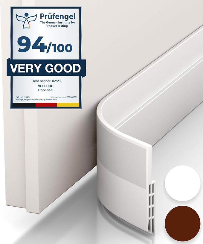 Vellure® Door Draft Stopper for Bottom of Door by Vellure