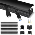 Cable Raceway Kit, Stageek Cable Management System Open Slot Wiring Raceway Duct by Stageek