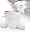 3" PVC Backwater Valve Drain Backflow Preventer Valve by Zejoot
