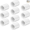 LESSO 1/2" PVC Coupling, 10 Pack | SOC x SOC by LESSO