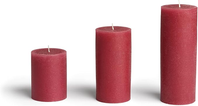 BASK Mottled Pillar Candles - Image 2