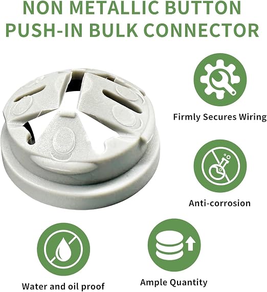 Electrical Box Knockout Plugs Romax Connectors Junction Box Adapter - Image 4