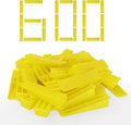 600Pcs Tile Wedges for 1/8", 1/32" Tile Spacers | Tile Leveling System Reusable by VUAOHIY