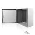 Electrical Box 24 x 24 x 12 Inch Indoor Outdoor Electrical Enclosure Box Steel by Fsehyue