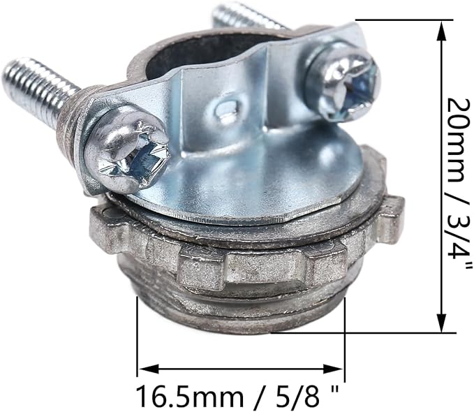 10-Pack ½" Wire Clamps - Image 2