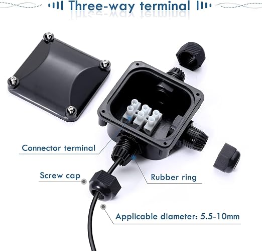 GWHOLE 4PCS Waterproof Outdoor Junction Box - Image 3