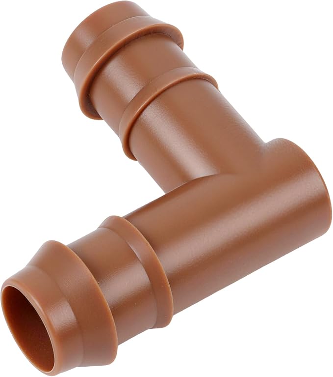 1/2" Drip Irrigation Barbed Elbow Fitting, 25 Pack Drip Irrigation Elbow Parts - Image 3