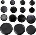 150pcs Flush Mount Black Hole Plug Assortment by Woodzdon