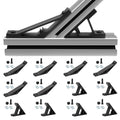 12 pcs Black 2020 45/135 Degree Angle Corner Bracket 2020 Extrusion Hardware by SeekLiny