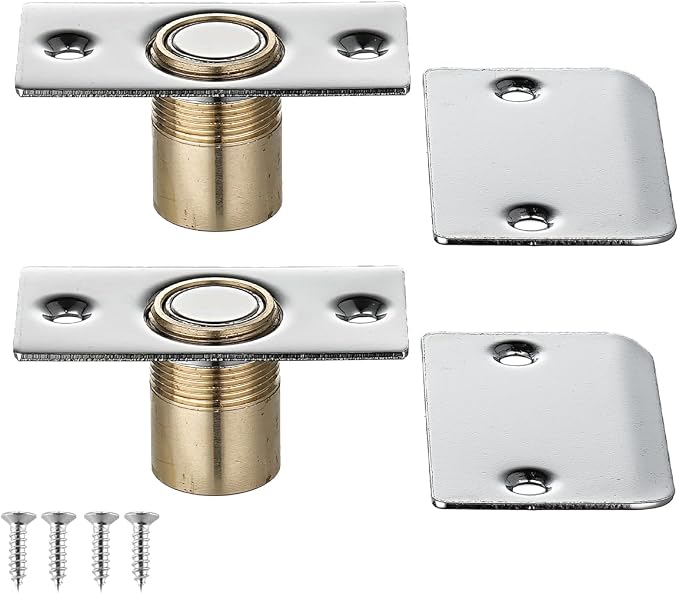 JQK Closet Magnetic Door Ball Catch Hardware, 430 Stainless Steel Catch by Homeimprovement