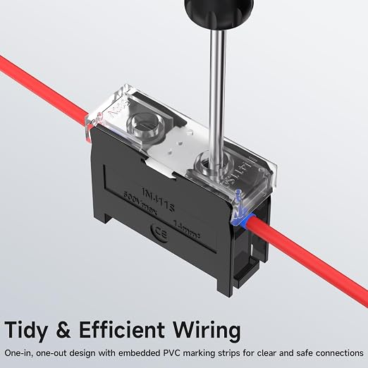 4Pcs DIN Rail Terminal Blocks - Image 6