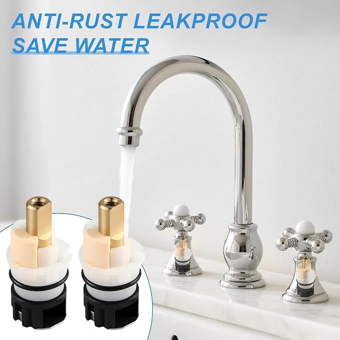 4 Pack RP25513 Faucet Stem Replacement, Compatible - Image 6