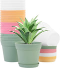 20 Pack 6 inch Plant pots, planters by GARDIFE