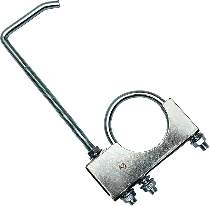 2.5" Exhaust Clamp With Hanger One-Piece Muffler Hanger, Corrosion Resistant by CAROTUPY