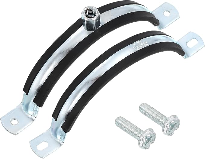uxcell 6 Pcs Adjustable Pipe Bracket Clamp - Image 3