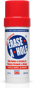 Wall Repair Stick – Quick-Dry Nail & Screw Hole Filler by Erase-A-Hole