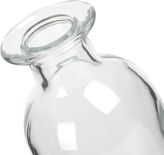 Clear Glass Bud Vase, 20 Pack 8 Oz Living Bud Vases, Small Vases - Image 6