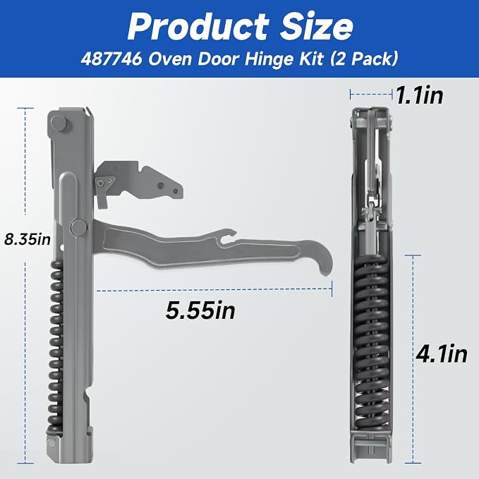 00487746 00414511 Oven Door Hinge | 00487746 Door Hinge Compatible - Image 3