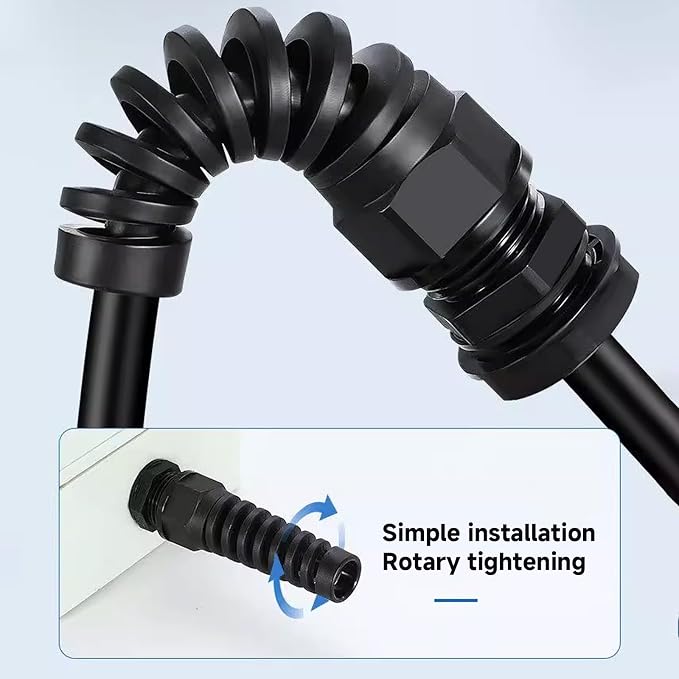Cable Glands PG11 Nylon Cable Gland Waterproof joints - Image 6