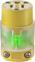 Leviton Grounding Lighted Cord End Replacement by Leviton