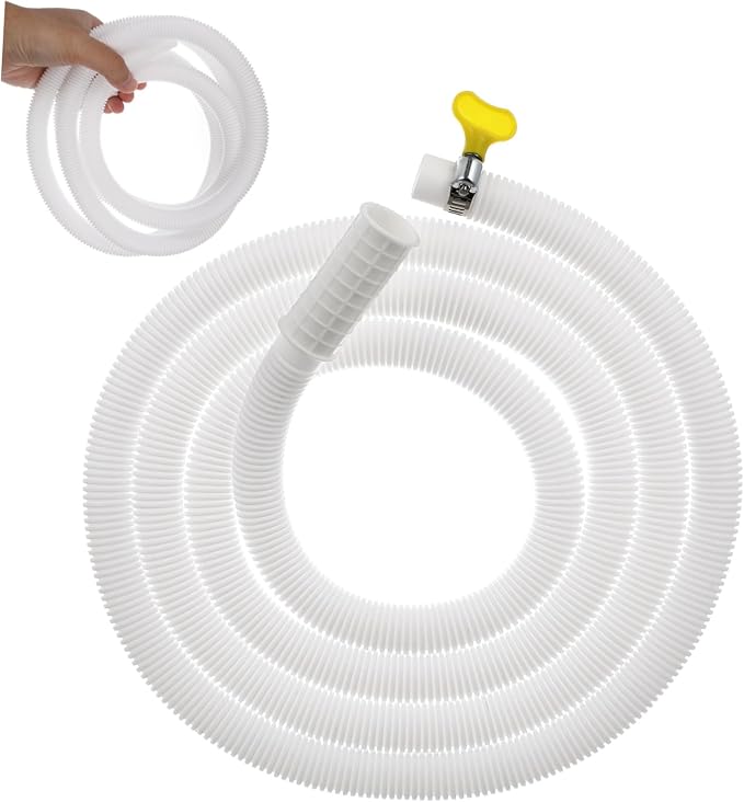 IMIKEYA 5pcs Washing Machine Drain Hose Extension Flexible Tubing - Image 9