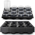 RooTrimmer 12 Cell Nursery Pot Trays 5 Pack by RooTrimmer