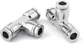 TAILONZ 304 Stainless Steel Tee 3/8" 1pcs | Fitting by TAILONZPNEUMATIC