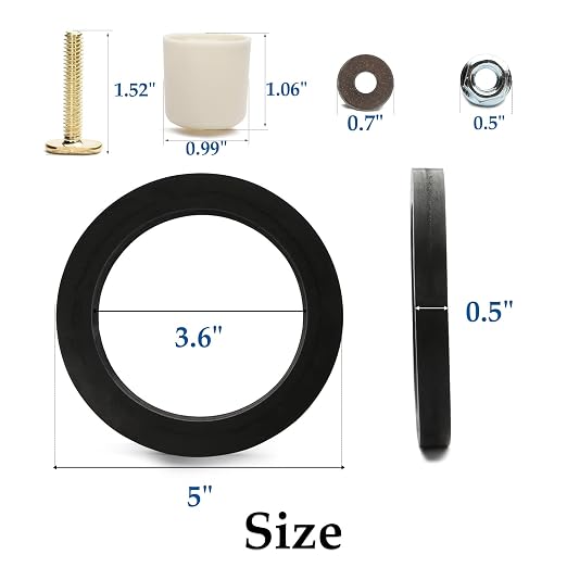 RV Toilet Seal Fit for Dometic 300/310/320 Toilet, 385311652 RV Toilet Seal - Image 3