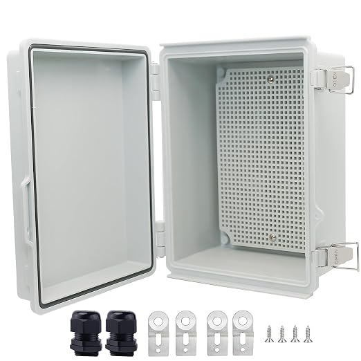 Waterproof Junction Box, ABS Plastic Electrical Box by LuSumtly