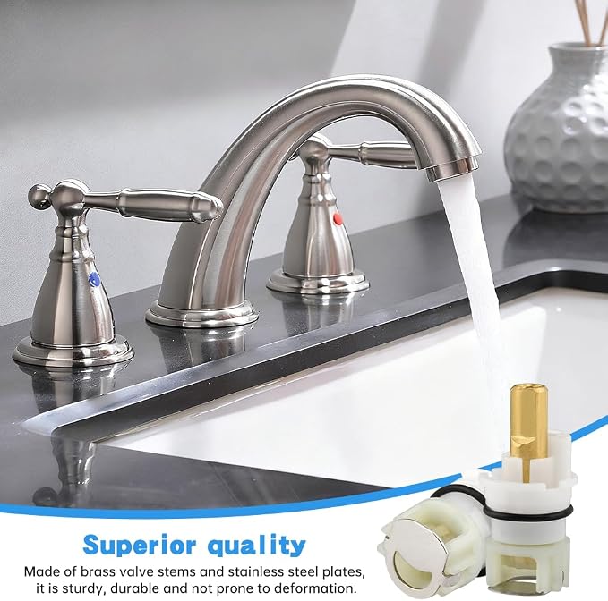 4 Pack RP25513 Faucet Stem Assembly Compatible - Image 3