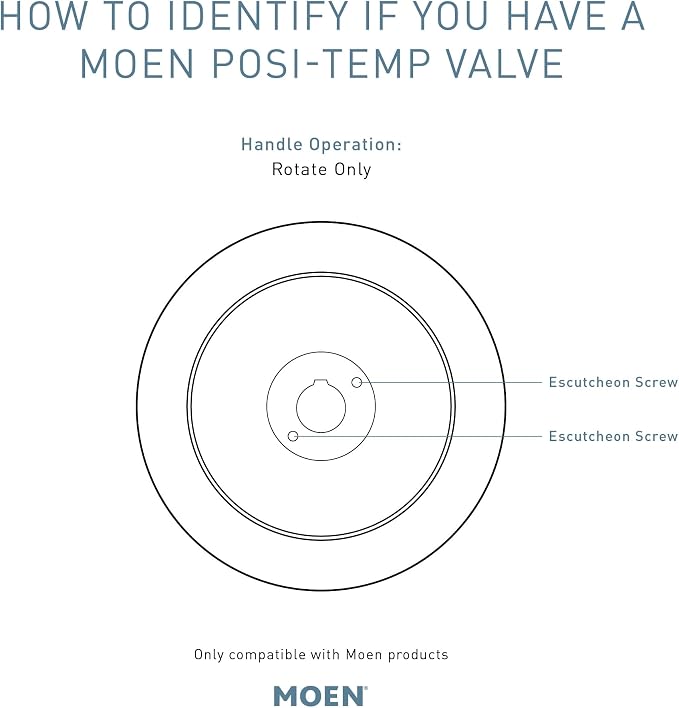 Moen Gibson Pressure Balancing Modern Shower Lever Handle, Posi-Temp Valve - Image 3