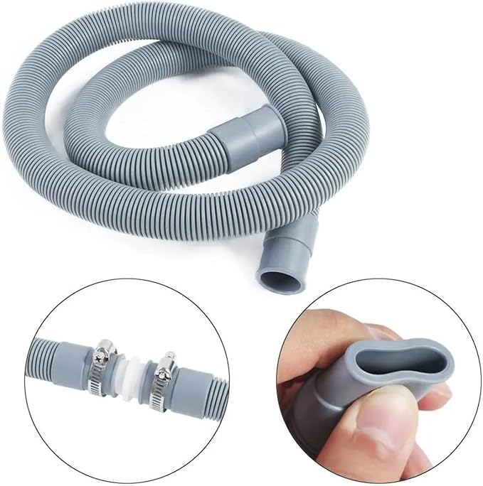 Universal Washing Machine Drain Waste Hose Extension Pipe Kit - Image 2