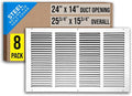 Fits 24x14 Duct Opening | Steel Return Air Grille by Handua | Vent Cover Grill by Handua