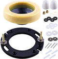 MENNTY Toilet Flange with Wax Ring Kit by MENNTY