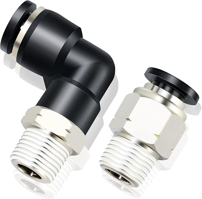 TAILONZ PNEUMATIC Elbow and Straight Combination 5/16 Inch Tube OD x 1/8 Inch - Image 9