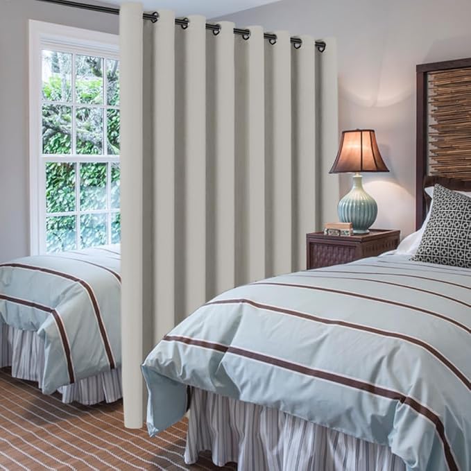 H.VERSAILTEX Blackout Patio Curtains 100 x 96 Inches - Image 2