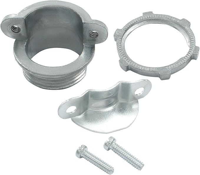 4 Pcs 1 Inch Clamp Type Cable Connectors, - Image 3
