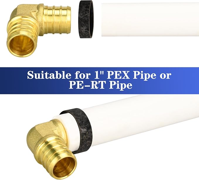 25 Pack 1" PEX Copper Crimp Rings | - Image 3