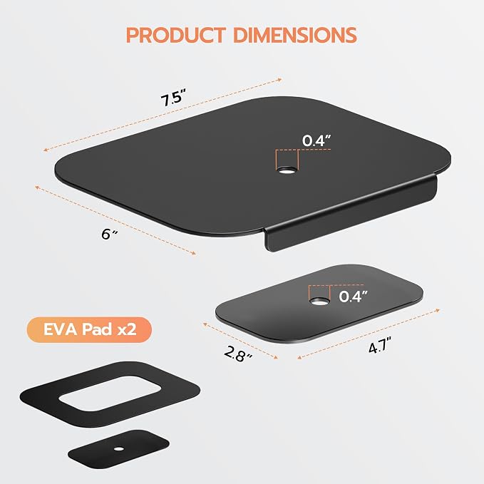 ARES WING Steel Monitor Mount Reinforcement Plate - Image 8