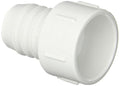 Spears 474 Series PVC Pipe Fitting, Schedule 40, 1-1/4"Barbed x 1-1/4" Socket by Spears+Manufacturing