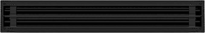 BUILDMART - 24x4 Modern AC Vent Cover - Decorative Black Air Vent - Standard - Image 2