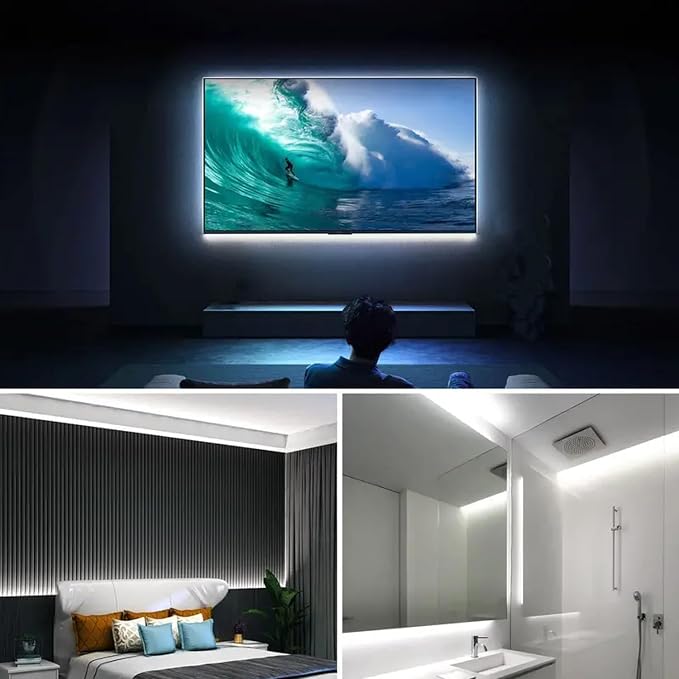 ZSLAIFU A 5V USB LED Light Strip, COB LED Strip Lights, Small LED Strip Light - Image 4